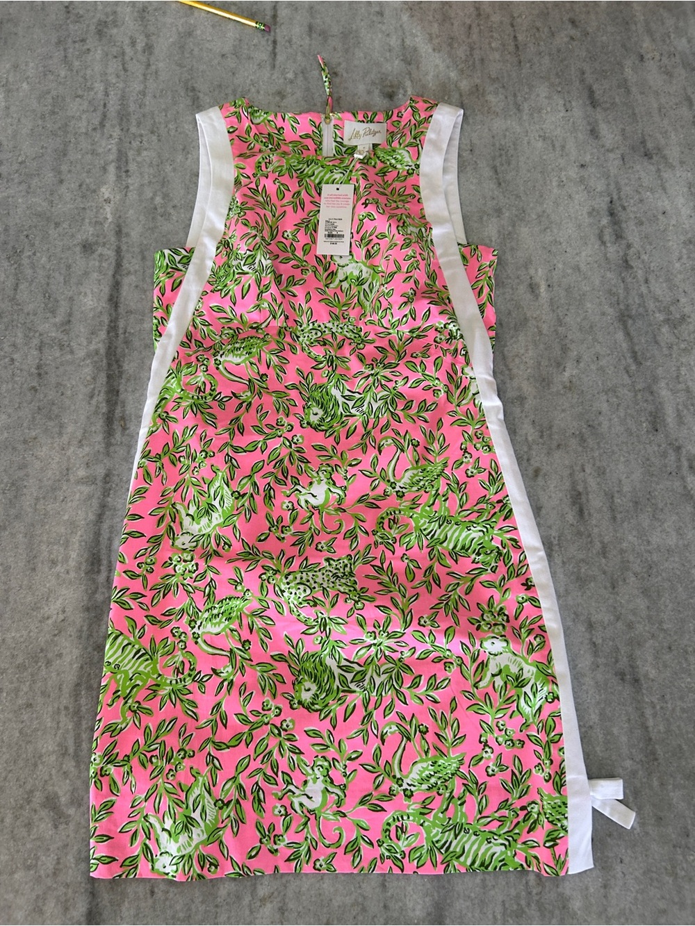 Lilly Pulitzer Matching Mother & Daughter Set Rousseau Pink Mane Sizes 6 - Picture 9 of 16